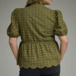 Olive in Bloom Curve Top