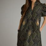 Olive Elegance Dress