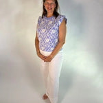 Periwinkle Petal Knit