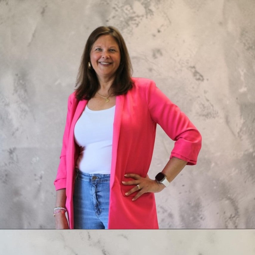 Fuchsia Flair Blazer