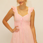 Rosy Charm Baby Doll Dress
