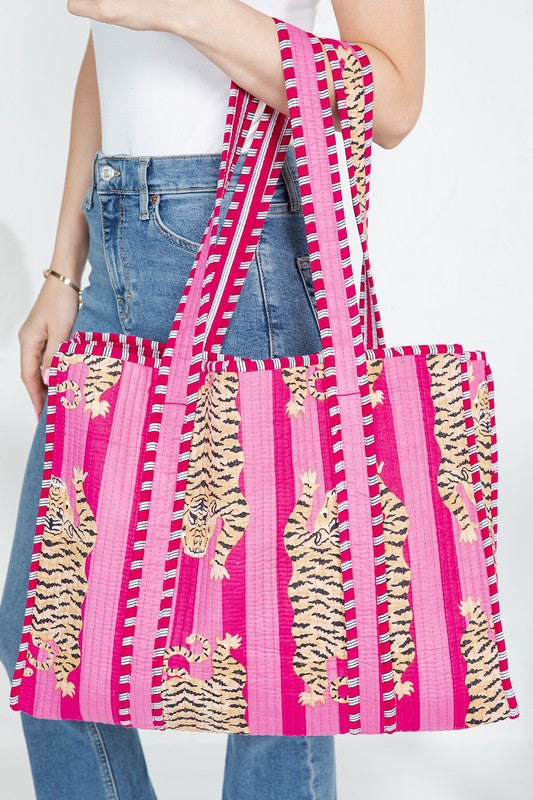 Wild Side Reversible Tote