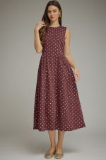 Polished in Polka Dots Dress