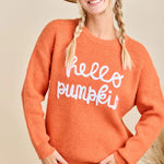 Hello Pumpkin Sweater