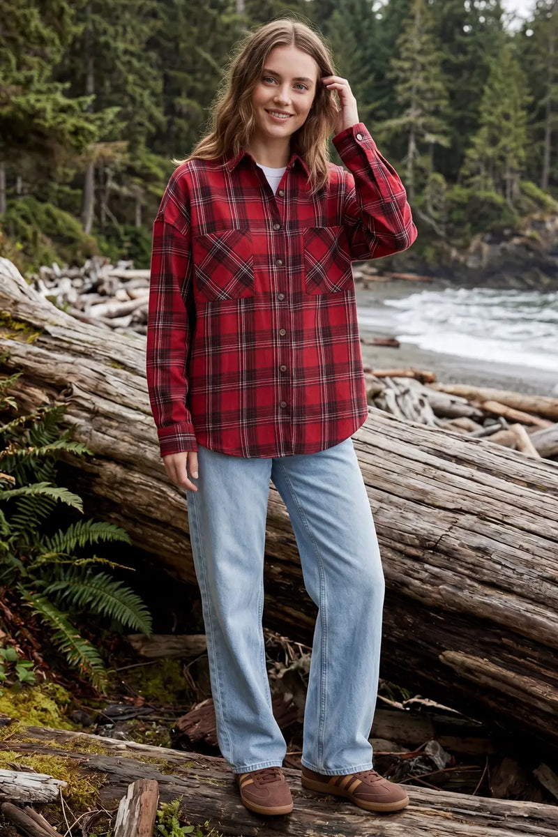 The Weekend Plaid Shacket