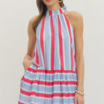 Red White and Cute Dress