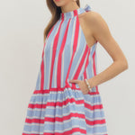 Red White and Cute Dress