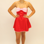 Scarlet Bow Mini Dress