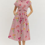 Red Blossom Dress