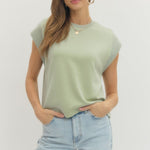 Sage Breeze Top