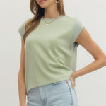 Sage Breeze Top