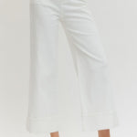 White Coast Cuffed Denim