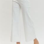 White Coast Cuffed Denim