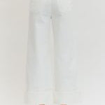 White Coast Cuffed Denim