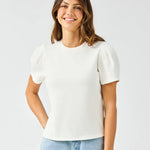 Pleat Sleeve Tee