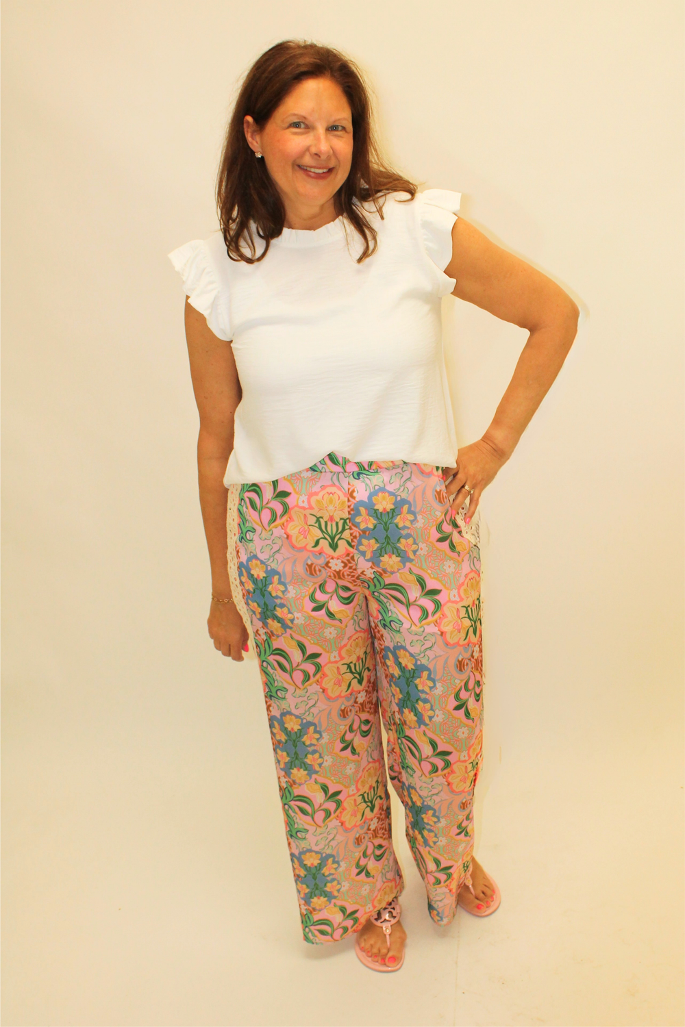 Soft Glow Satin Pants